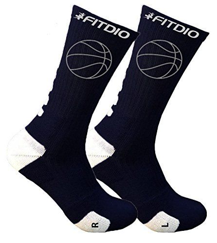 Crew Length 3/4 Athletic Basketball Compression Socks